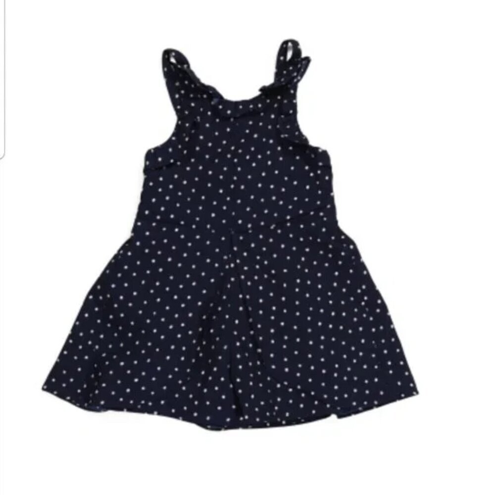 NWT Pippa & Julie Navy Polka dot romper size 10 (F16)
